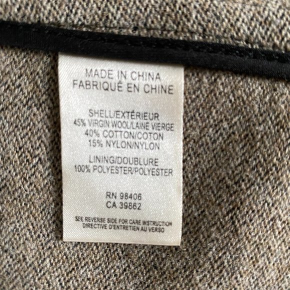 Theory Olive Green Duffle Camine Toggle Coat sz P - Picture 8 of 9